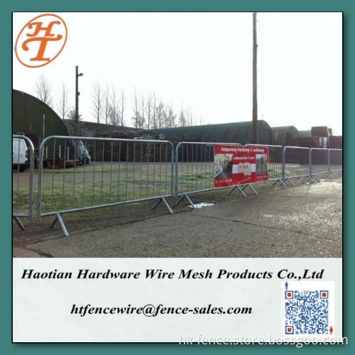 Hot Dipped Galvanized police barriers